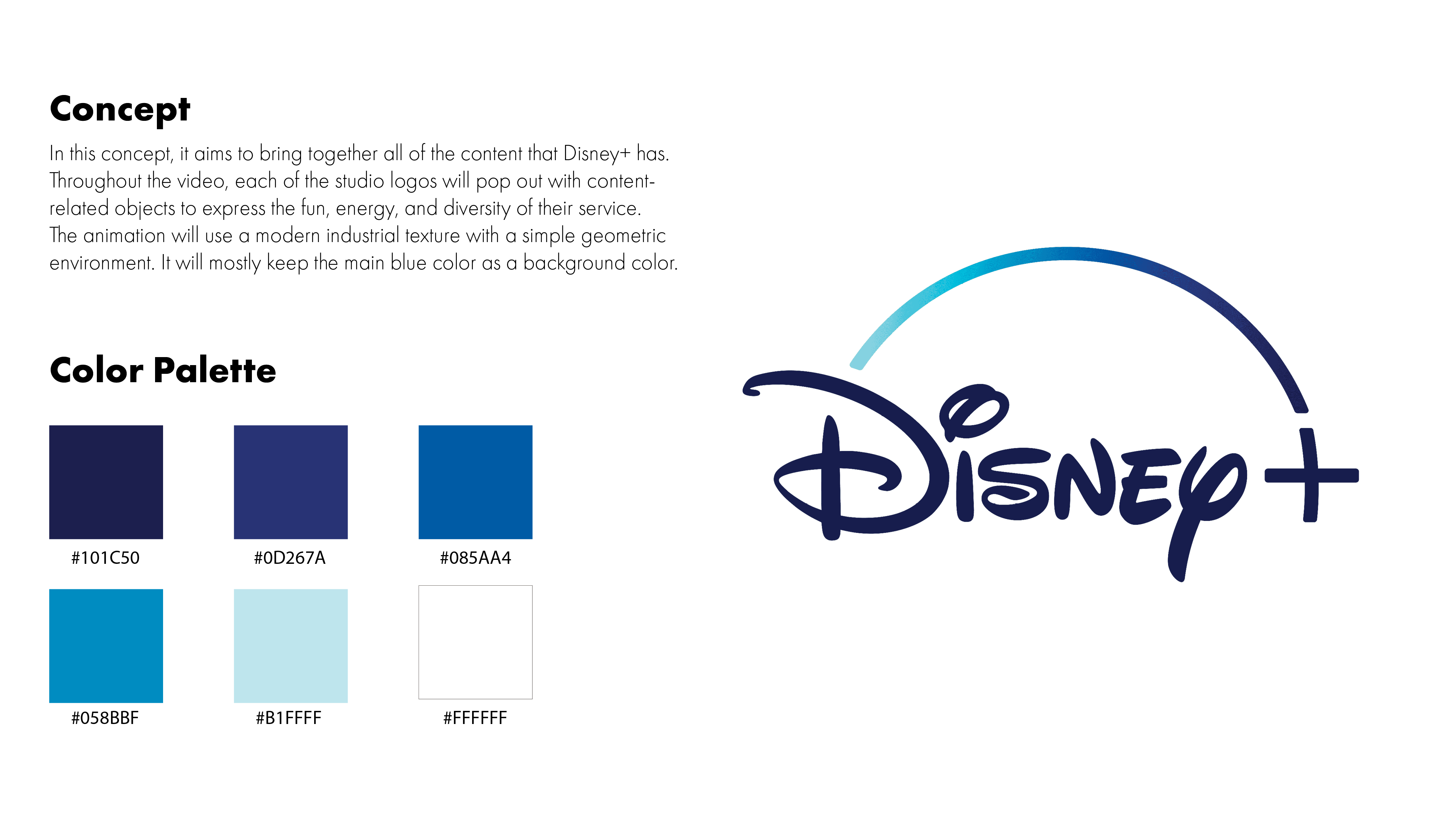 Disney+ Branding Package - Minjae Kim - Motion Designer