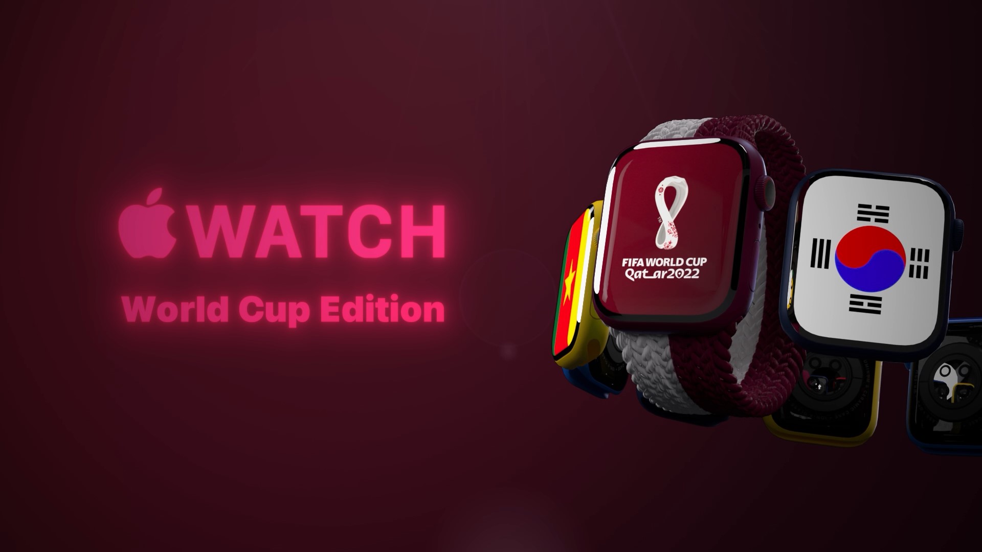 Apple Watch X 2022 Qatar WorldCup - Minjae Kim - Motion Designer